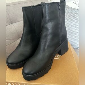 Zodiac Shoes Teresa Black Chelsea Ankle Boots